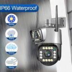 4G Duel Lens Waterproof Lanport Camera